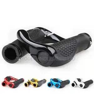 Ergonomic Bicycle Handle Grip With Bar Ends – Shock-Absorbing Design
