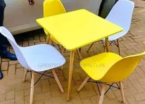 Square Desk With Eames Chair