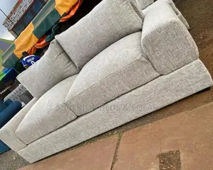 Simple Grey 3-Seater Sofa