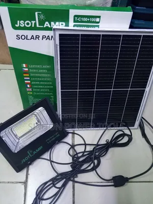 T-C100+100 Jsot Solar Floodlight