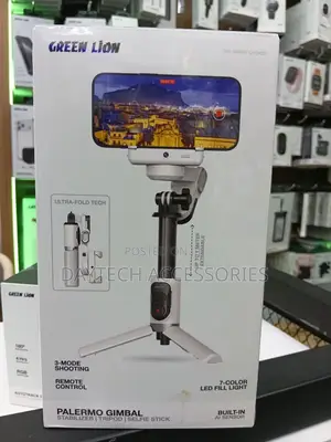 Green Lion Palermo Foldable Gimbal Stabilizer/Tripod/Selfie Stick