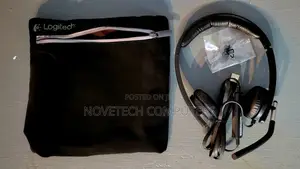 Genuine Logitech Usb Headset Stereo H650e 981-000519 Black
