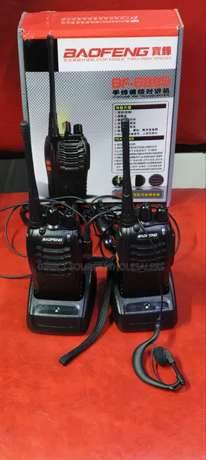Portable Baofeng 888s Radio Call – Ideal for Security Outdoor Use