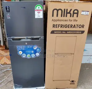 Mika Fridge Double Door 138litres