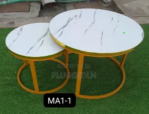 MDF-Effect Nesting Coffee Table.