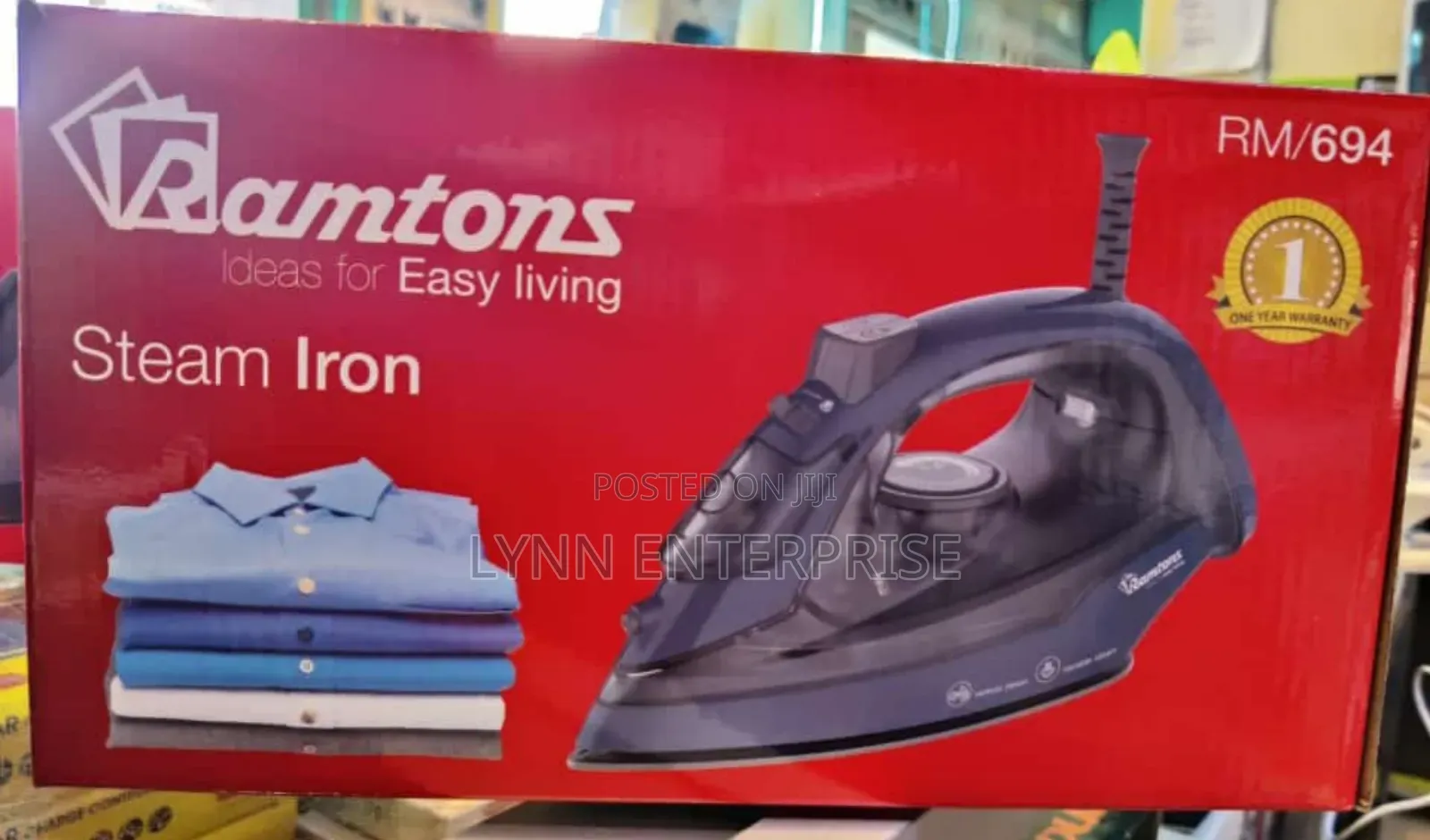 *Ramtons Steam Iron Rm694