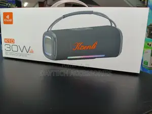 This Is Kisonli Bluetooth Speaker With 30w Output and RGB Lighting