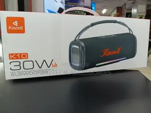 This Is a Kisonli High-Power Portable Outdoor Subwoofer Speaker.