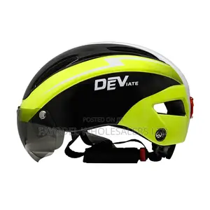 Deviate Road Bike Helmet With Visor Light – Outdoor Cycling Safety