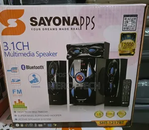 Sayona 3.1ch Multimedia Speaker System (Sht-1217bt)