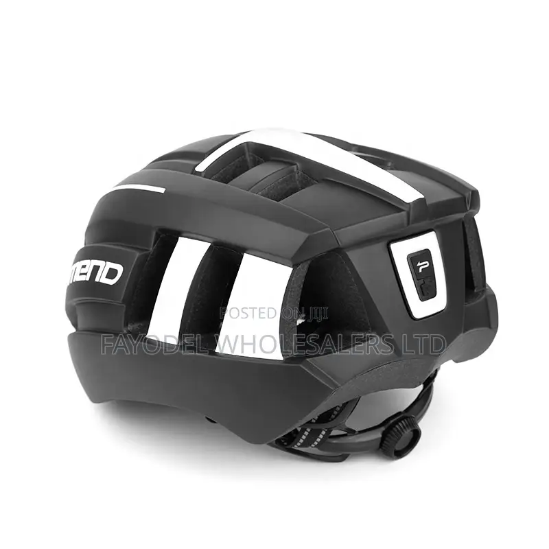 2-in-1 Bicycle Helmet With Led Taillight Eye Shield – Promend