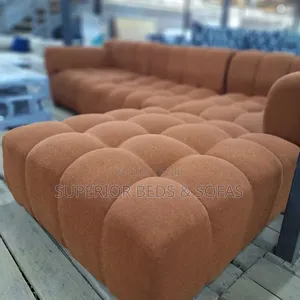 Brown Bubble Sofa on Sale 5-Seater