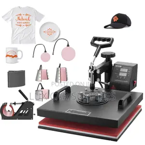 Combo Heat Press 8 in 1 Machine for Branding