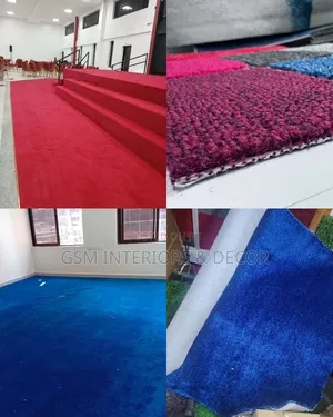 Wall to Wall Carpets in Maroon, Red and Ivy Blue Shades