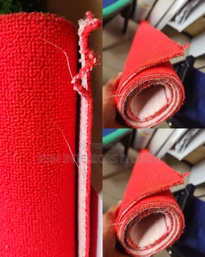 Red Carpets in Office Carpets 4mm for Comfortable Indoor Climate
