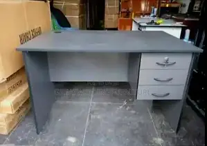 Dark Grey Office Desk