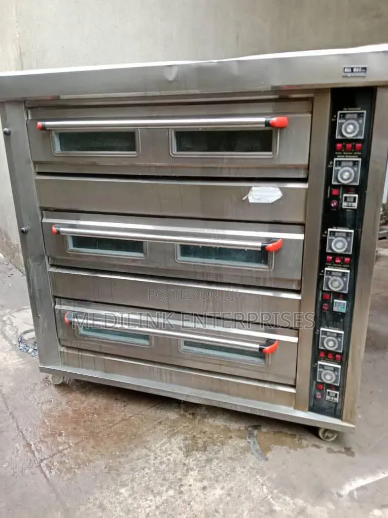 3 Deck 6 Trays Southstar Baking Ovens