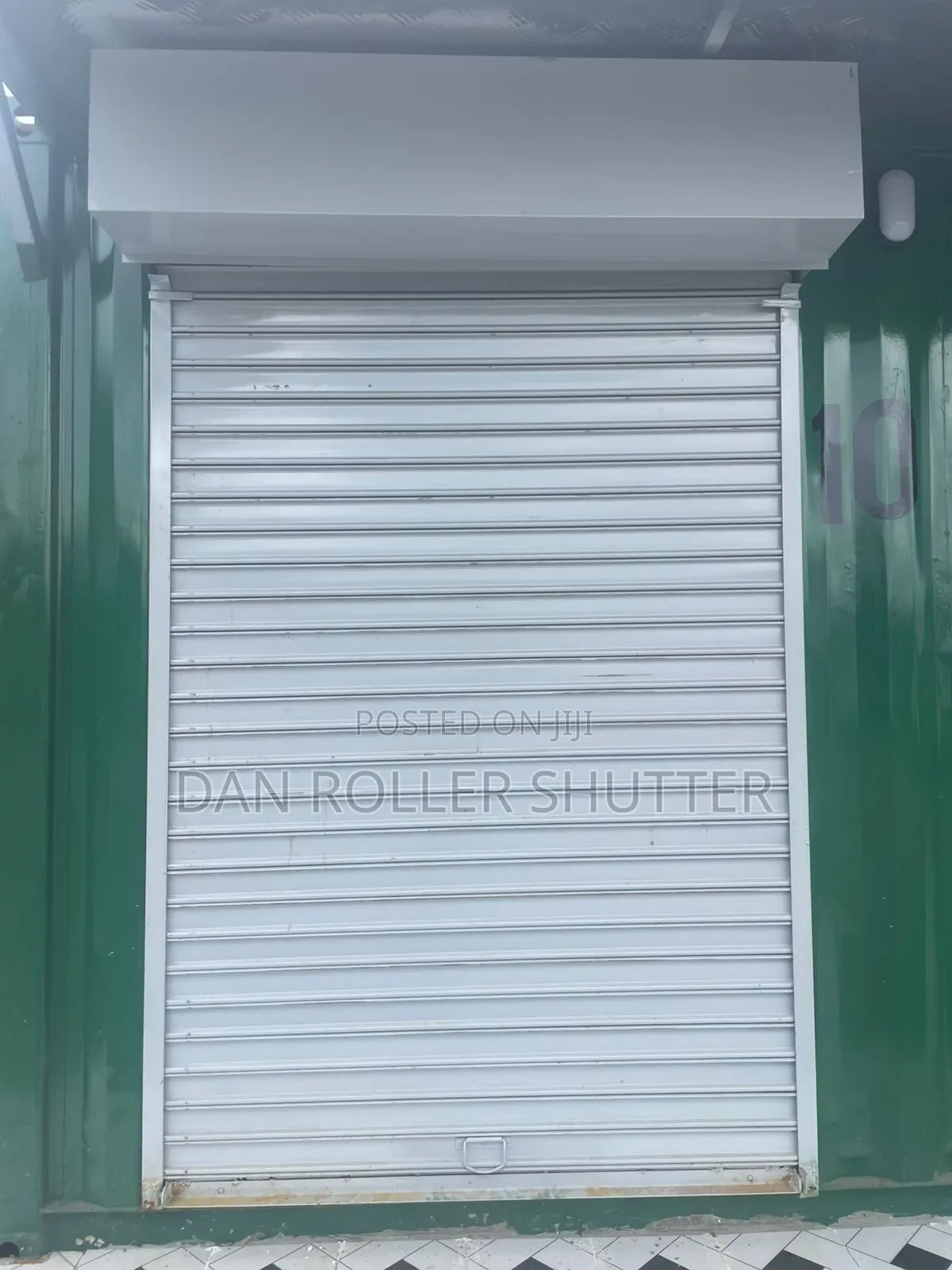 Manual Shopfront Roller Shutter