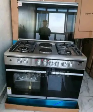 60*90 Haier 4+2 Standing Cooker With Gas Compartment and Sensor.