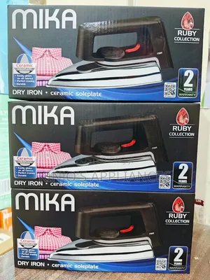 *Mika Dry Iron Ceramic Soleplate