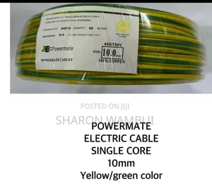 Powermate Single Core Electric Cable 10mm/10mm Powermate Cable