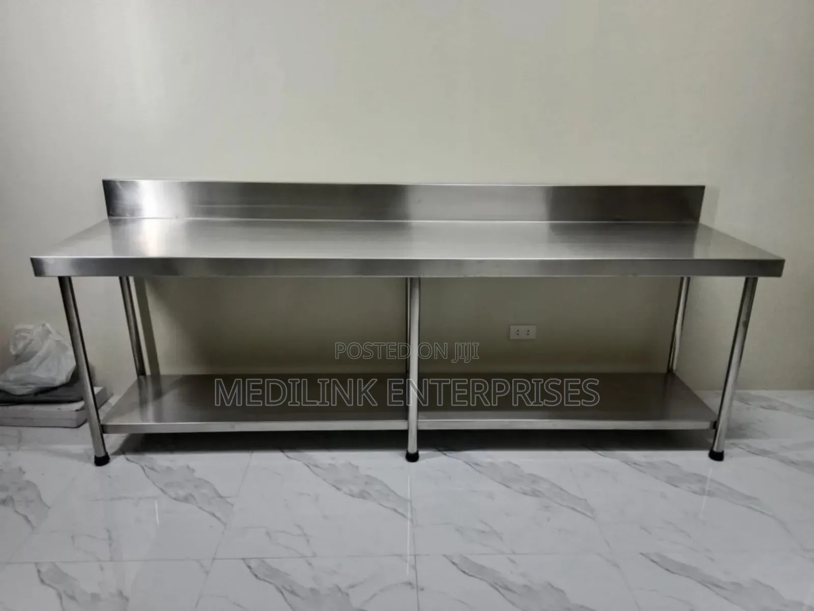 Customized 6*2ft Working Tables+Undershelf