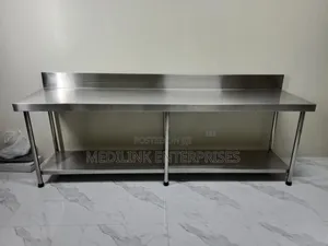 Customized 6*2ft Working Tables+Undershelf