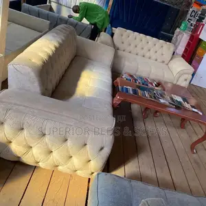 Cream Luxury 3-Seater