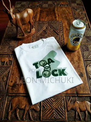 Toa Lock Kenyan Drinking Theme T-Shirt