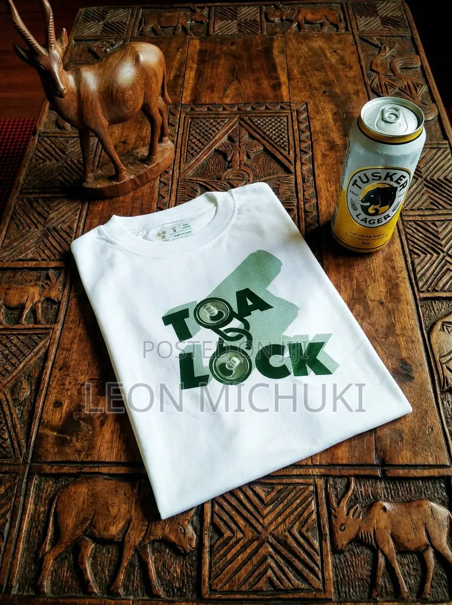 Toa Lock Kenyan Drinking Theme T-Shirt