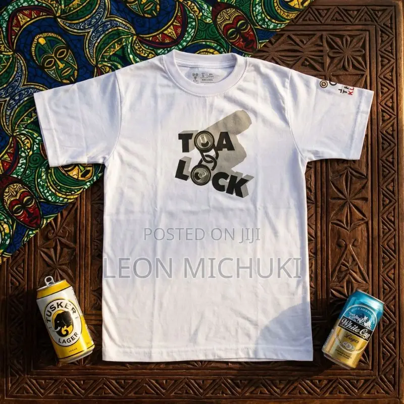 Toa Lock Kenyan Drinking Theme T-Shirt