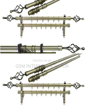 Curtain Rods Available in Various Colours