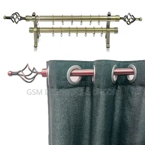 Extendable Curtain Rods and Curtain Rails