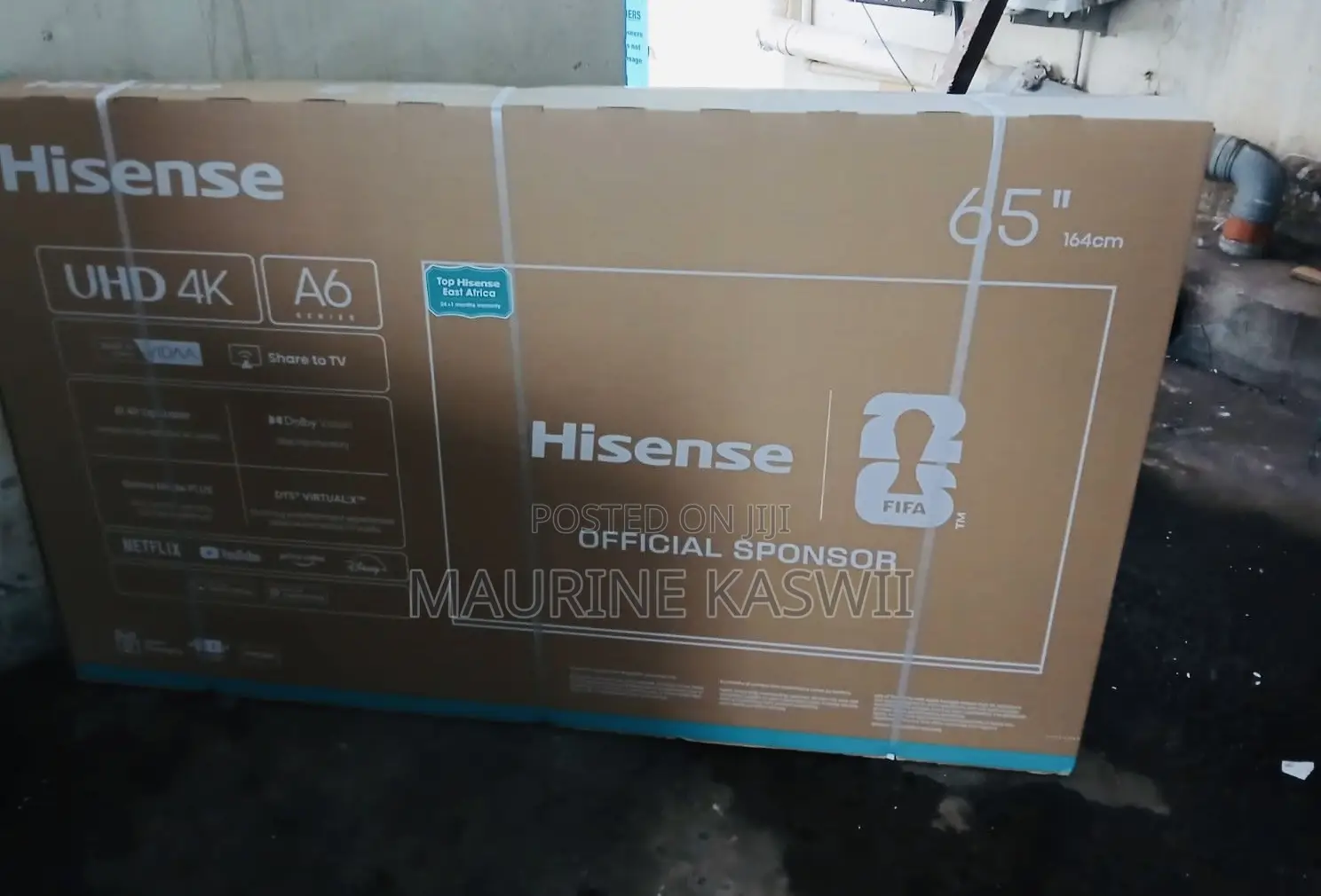 Hisense 65”-Inch Frameless Uhd Smart