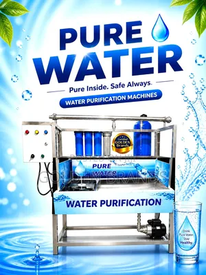 Pure Water Vending Purification Machines 1000 Liters Per Hour