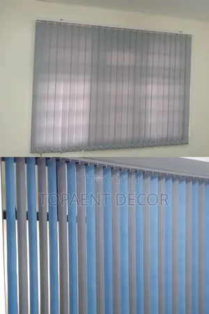 Light and Privacy in One , Vertical Office Window Blinds