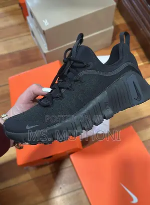 All Black Nike Free Running Shoes Size 37-45