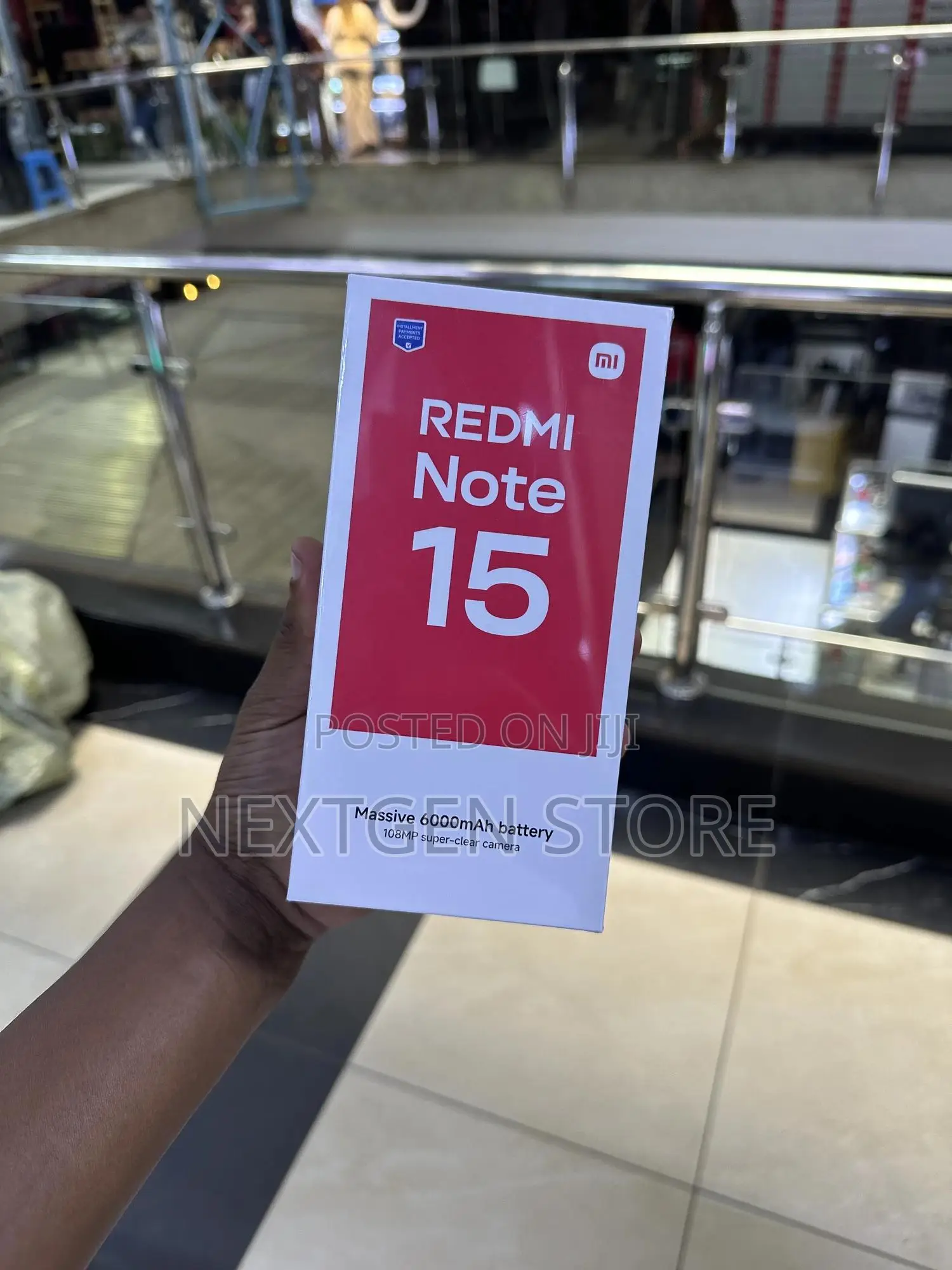 New Xiaomi Redmi Note 15 128 GB Black