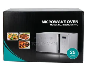 Hisense 25l Digital Microwave Oven - Sleek Mirror Finish.