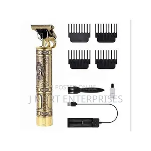 Professional Rechargeable Vintage Hair Clipper Trimmer