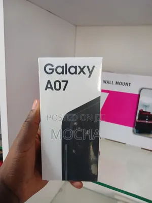 New Samsung Galaxy A07 4G 128 GB Black
