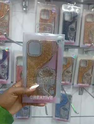 iPhone 11 and iPhone 14 Floral or Lotus-Inspired Pattern Case