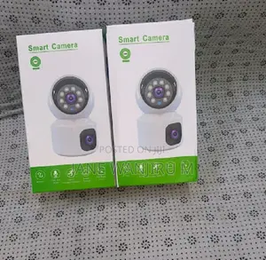 Smart Home Camera 2 Lens - Color Night Vision, App Contro