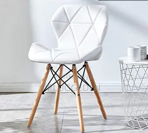 Eames Dining Chair With Padded Leather