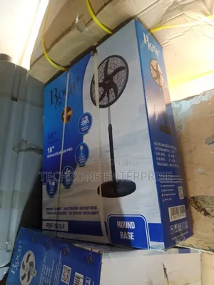 18 Inches Roch Standing Fan With Round Base 