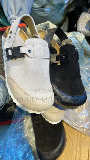 Dior X Birkenstock Suede Clogs