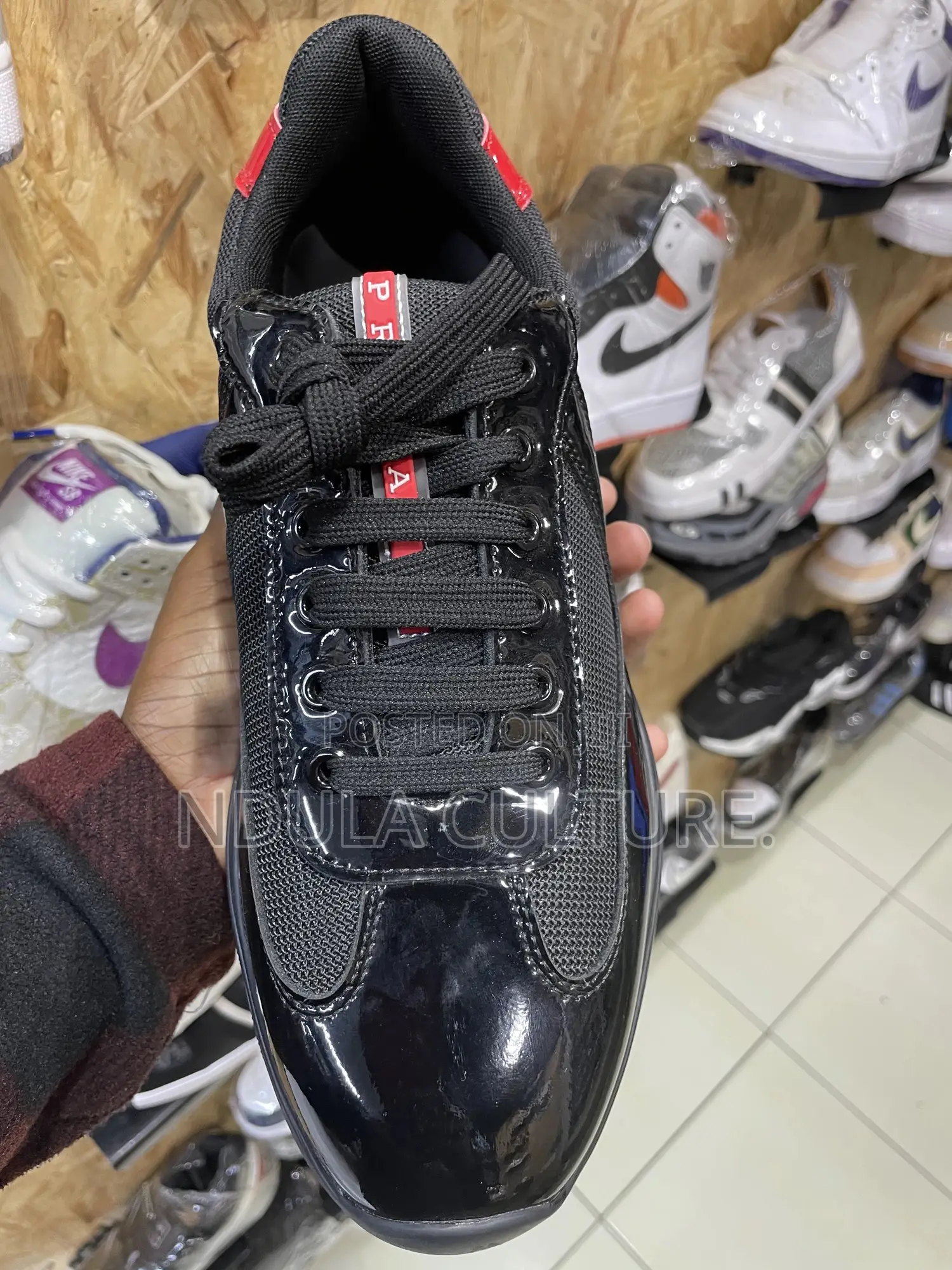 Prada America’S Cup Luna Rossa Sneakers