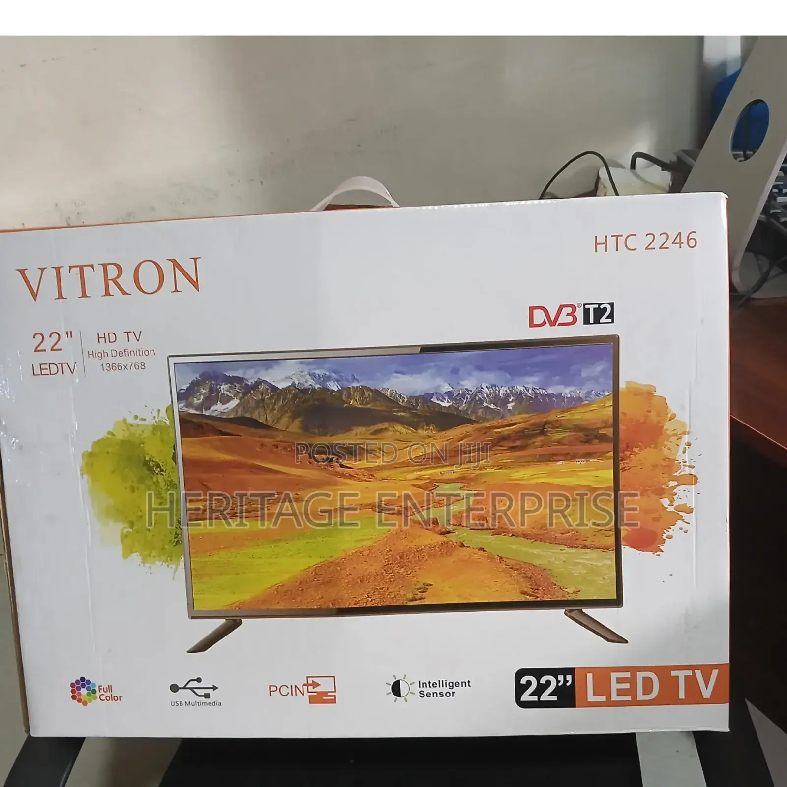 Vitron 22 Inch Digital Tv – Inbuilt Decoder