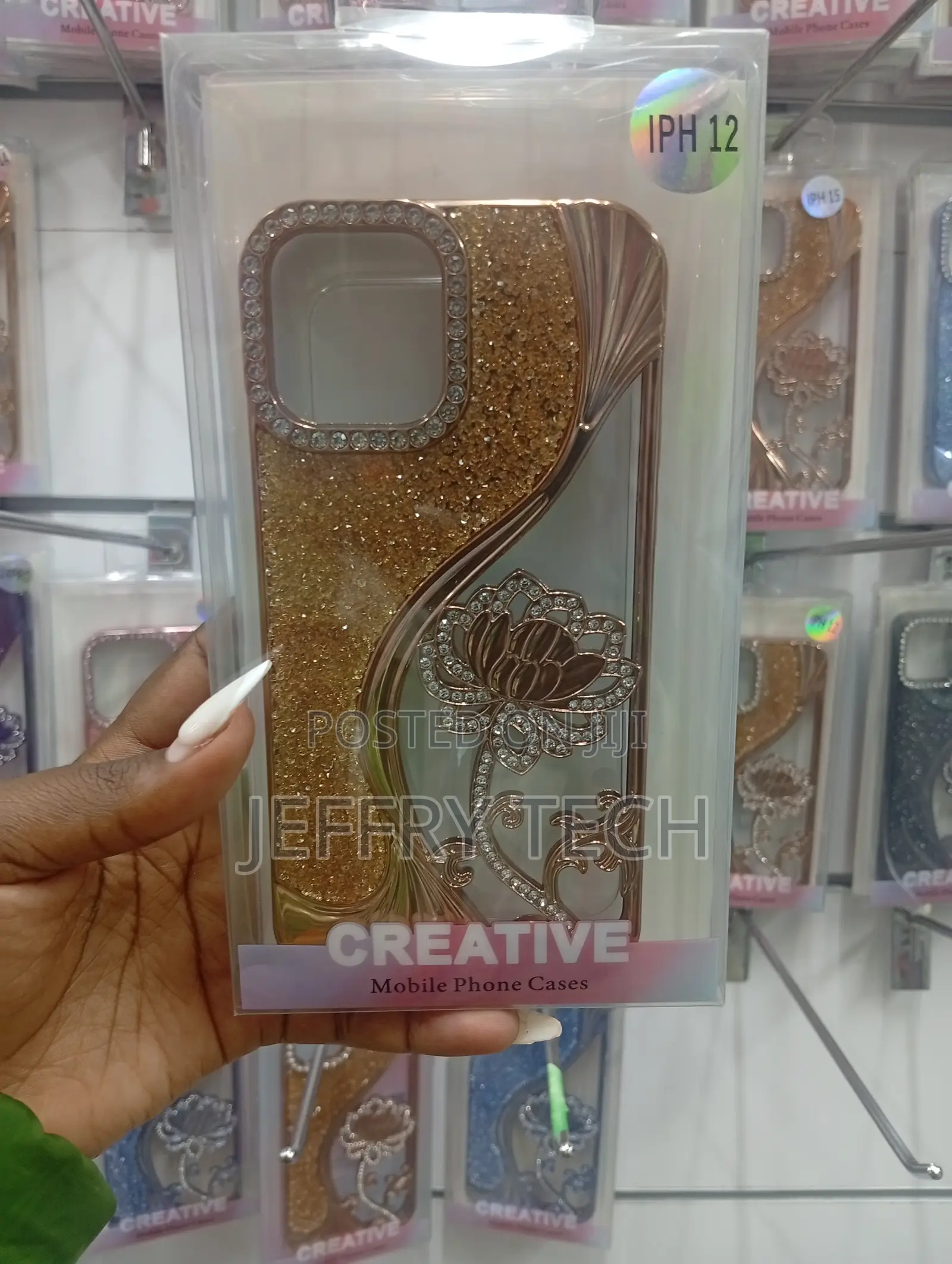 iPhone 12 Decorative "Creative" Brand Case