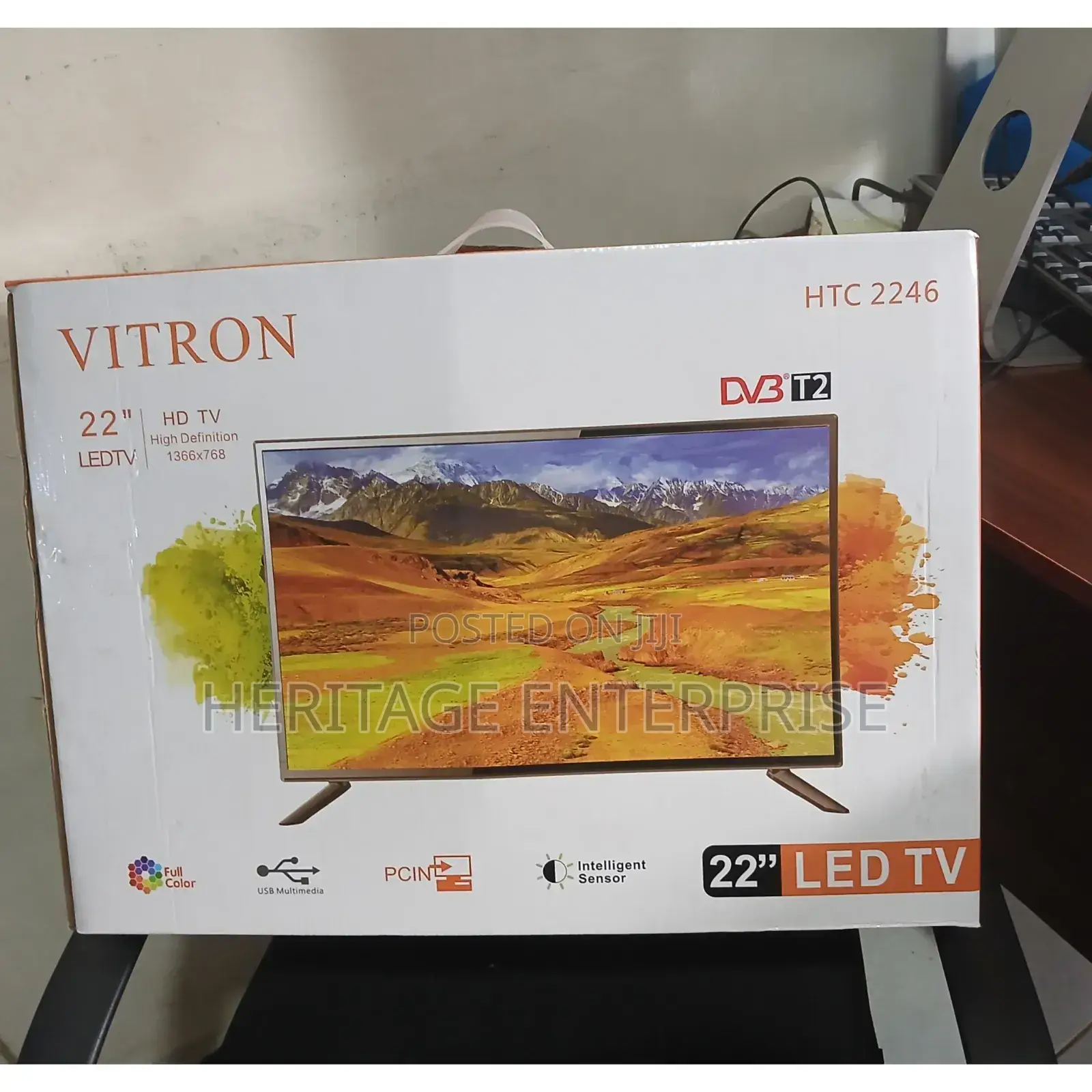 Vitron 22 Inch Digital Tv – Inbuilt Decoder